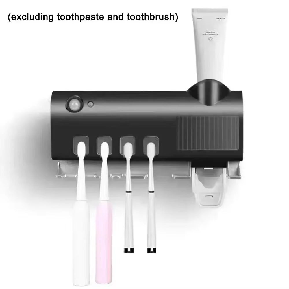 UV Toothbrush Sterilizer & Wall Mounted Toothbrush Holder