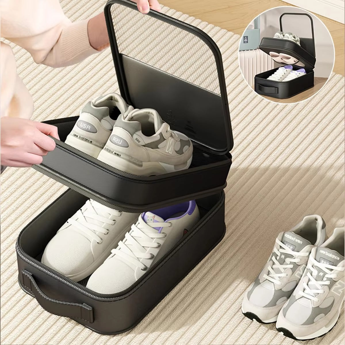 Travel Shoe Organizer Bag