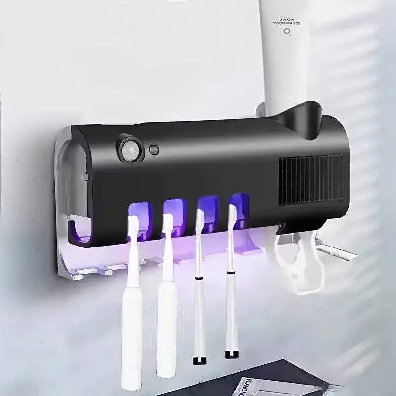 UV Toothbrush Sterilizer & Wall Mounted Toothbrush Holder